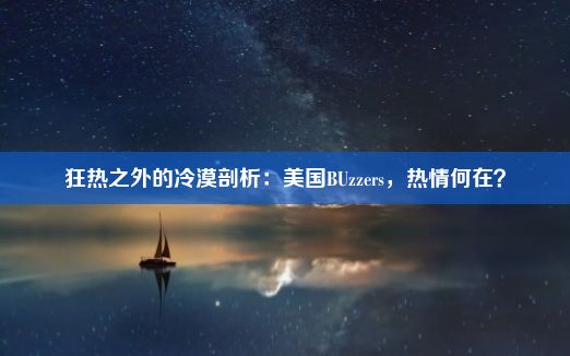 狂热之外的冷漠剖析：美国BUzzers，热情何在？