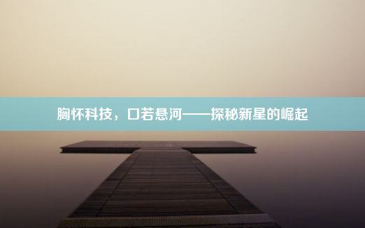 胸怀科技，口若悬河——探秘新星的崛起