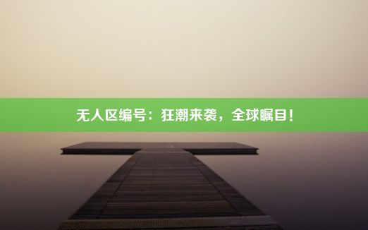 无人区编号：狂潮来袭，全球瞩目！