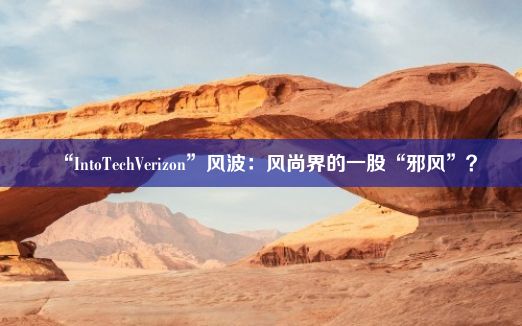 “IntoTechVerizon”风波：风尚界的一股“邪风”？